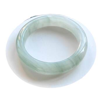 Natural tianshan emerald bracelet jade bracelet ignorant spring jade bracelet