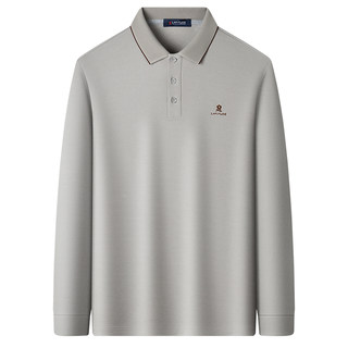 Montagut men's long-sleeved polo shirt is warm and skin-friendly