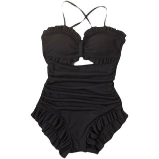 泳衣女高级感夏2025新款显瘦性感小胸聚拢遮肚显瘦连体泡温泉泳装