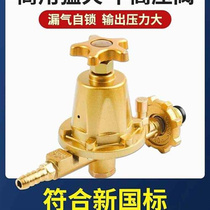 Gas high pressure valve commercial fire stove explosion-proof medium pressure valve hotel pressure reducing valve liquefied gas self-closing valve pressure regulation