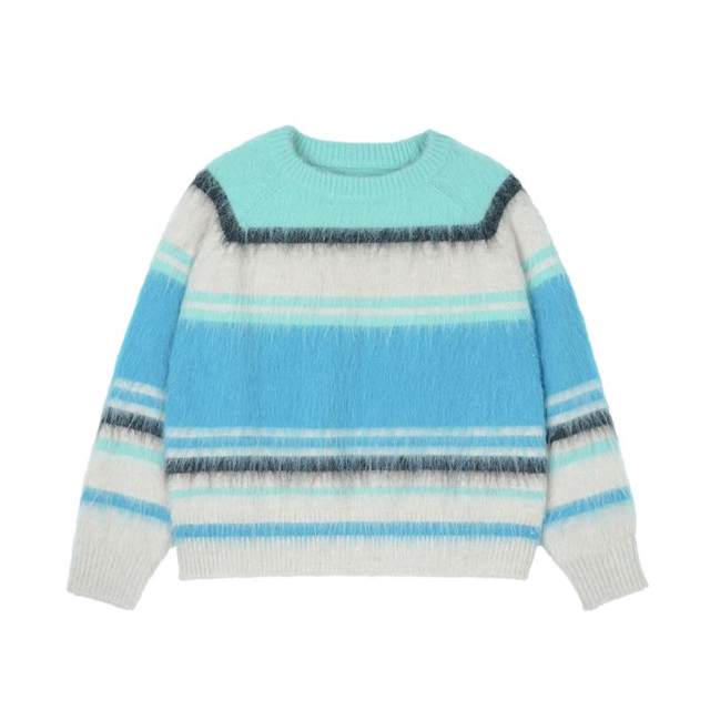 LLANO sweater sweet round neck loose style