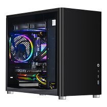 Ningmei customized computer case desktop water-cooled case fully tested main case MATX ATX transparent main case