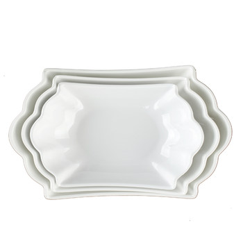 Fengmei specialty melamine bowl 7.5 inch lace imitation porcelain