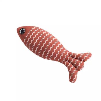 Azabu fish cat toy self-pleasure relief cat teething toy