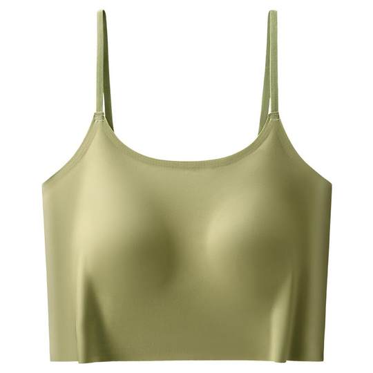 猫人无痕吊带女背心内搭小吊带带胸垫美背文胸一体2025新款爆款