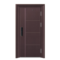 Xinhaoxuan entry door XHX-19821 anti-theft door 304 stainless steel entry door light luxury entry door customization