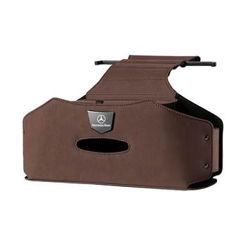 Suspended seat rear storage water cup tissue storage