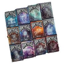 Bicycle imported collection creative twelve constellations playing cards stargazer black hole Huiqi 12
