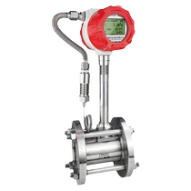 Vortex flowmeter steam compressed air natural gas high-precision liquid oil pipeline type sewage meter