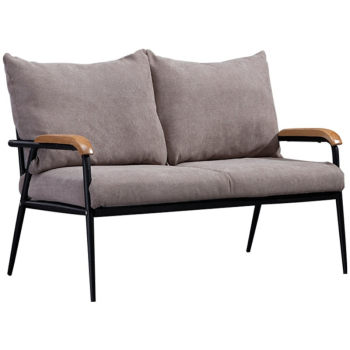 Double solid wood simple modern style combination fabric sofa Double solid wood simple modern style combination fabric sofa