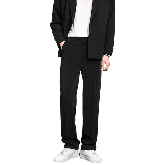 Cetky drapierte kleine Hose für Männer, gerade und locker