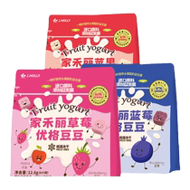 Home Wo Ли Korea Imports probiotics Fruit Youg Strawberry Freeze-сушенький Yoghurt Soya Bean Children