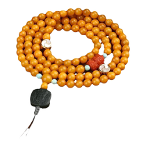 Potala Palace beeswax bracelet for women 108 Buddhist beads rosary birthday gift for mother
