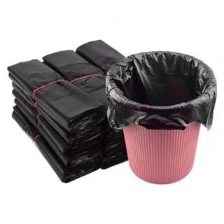 Black garbage bag household thickened portable medium and large size disposable wholesale plastic bag bag is strong and durable