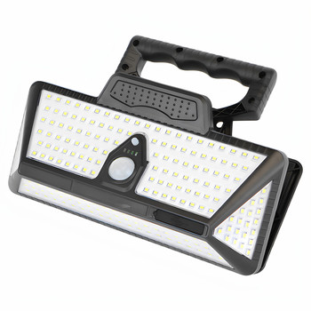 The solar clip light is bright and upgraded with 208 lamp beads
