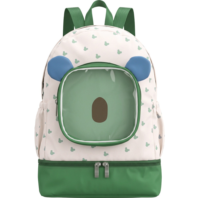 Children's wet and dry separate large-capacity swimming bag