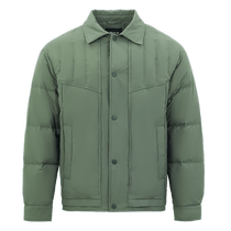 Snow medium fly 2023 automne hiver new mens shirt col minimalist Jacket Plume Jacket