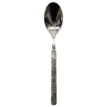 Main meal spoon/ice spoon 304 light luxury rock slab relief