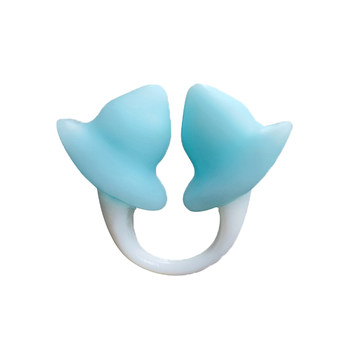 Swimming nose clip silicone ear plugs for nasal congestion baby bath