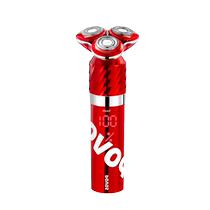 Povos Pentium electric three-blade shaver smart induction washable rechargeable beard shaver