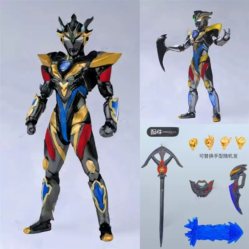 Phoenix, Ultra, минифигура, игрушка, подвижный Ultraman Tiga