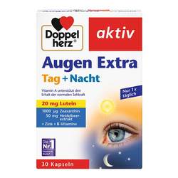 German double-heart blueberry lutein 30 capsules * 3 ກ່ອງ ແຄບຊູນປ້ອງກັນຕາ ແລະ ປ້ອງກັນຜູ້ສູງອາຍຸ ນຳເຂົ້າຢ່າງເປັນທາງການສຳລັບຜູ້ສູງອາຍຸ