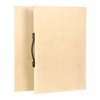 Special drawing board for art students 4k solid wood watercolor sketching