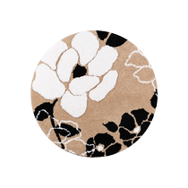 (Self-operated) Machine washable carpet bedroom living room bedside blanket 2024 new super soft round ins childrens room