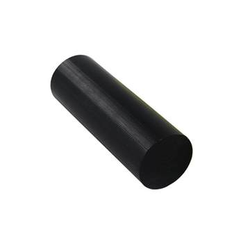 Solid black nylon rod arbitrarily processed