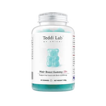 Unichi sea salt hair gummy bears plus edition