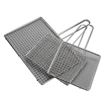 Grilled fish clips stainless steel grilled fish round commercial net clips