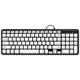 Hot selling 44W+ BOW wireless keyboard and mouse set