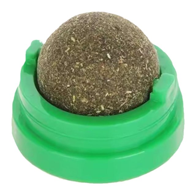 Catnip ball teasing cat stick self-exciting and tooth grinding stick