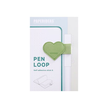 Self-adhesive pen slot for universal notebook accessories