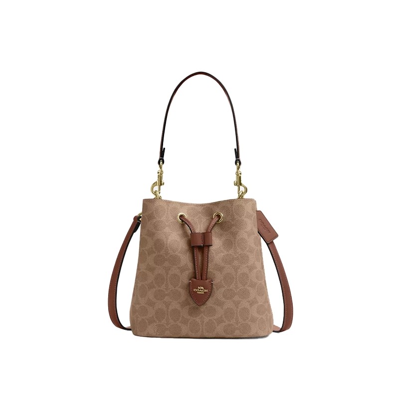 Coach official outlet women's ROWAN bucket bag shoulder crossbody handbag CBH07