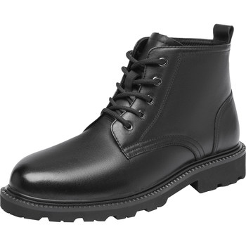 Red dragonfly men's shoes winter genuine leather fashion casual men's boots