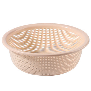 Thickened plastic extra-large and thick thin-eyed rice padding device