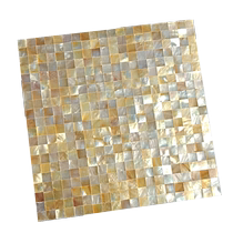 Yellow butterfly shell black butterfly shell natural shell mosaic bathroom tiles kitchen TV background wall sea shell wall stickers