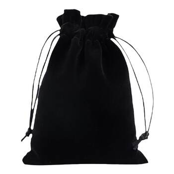 Velvet velvet bag drawstring pocket jewelry bag cosmetic packaging storage bag gift bag customization