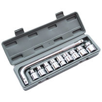 Car repair tool box 10-piece set multi-functional vehicle emergency repair tool kit self-driving travel rescue tool