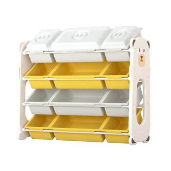 Children's toy storage rack multi-layer aimiqi