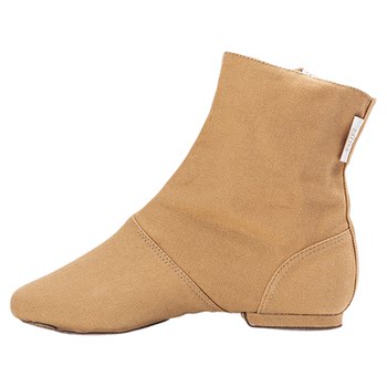 Sansha French Sansha Jazz Dance Boots Cowhide Modern Dance Shoes High Canvas Shoes Soft Sole Practice