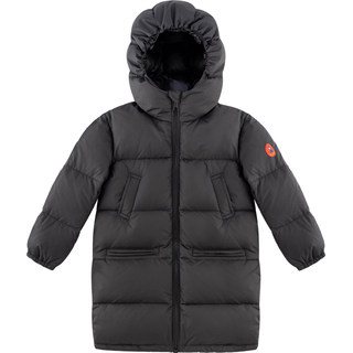 Nanny goose children's down jacket boys and girls long section thickened down jacket middle and big children's down jacket