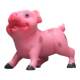 Simulated animal plastic cartoon model
