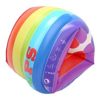 Qicaibei rainbow arm circle children's round underarm circle