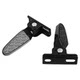 ເຫມາະສໍາລັບຫ້າດາວເພັດ Leopard Oppa Bird pedals ລົດໄຟຟ້າທັງສອງດ້ານຂອງ pedals ບ່ອນນັ່ງຫລັງລົດຫມໍ້ໄຟລົດແລະການດັດແປງ footrest