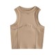Large size suspender vest women's pure cotton fat mm base shirt