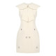 Summer wear doll collar sleeveless dress