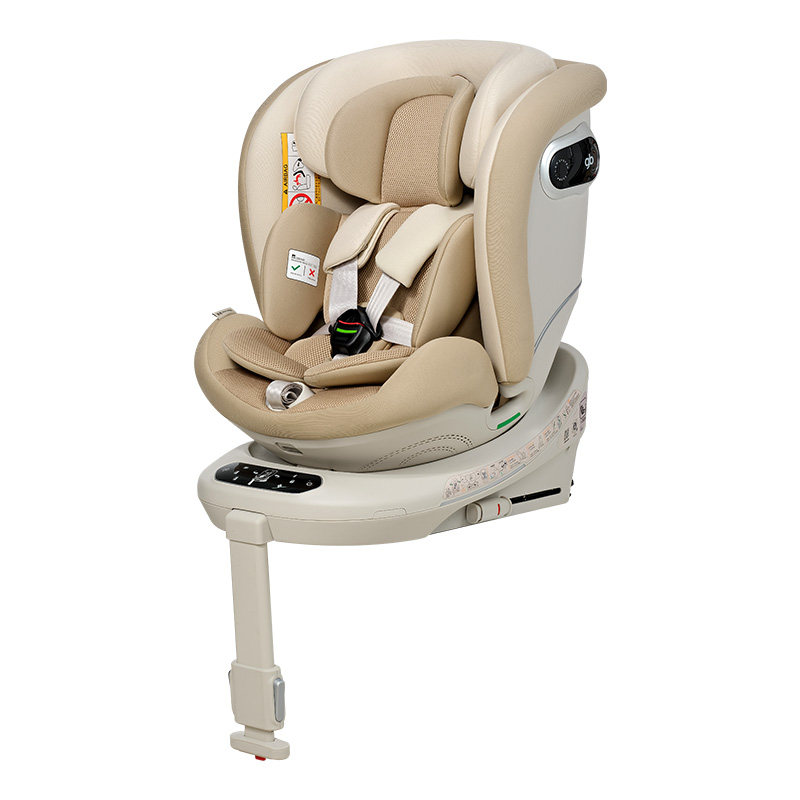GB Goodbaby Intelligent Safety Cabin Jiuxiao Newborn Baby Car Safety Seat 0 to 12 Years Old Intelligent Ventilation Model