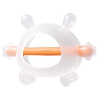 Ying's small month old teether baby molar stick mushroom comfort baby anti-eating hand artifact oral chew gum can be boiled